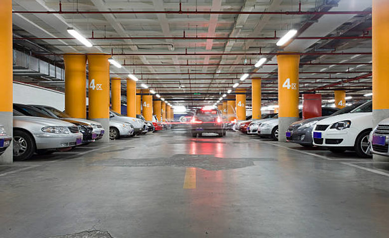 garage lighting on a grid system