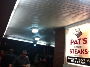Pat's King of Steaks LED lighting fixtures